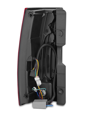 CHEVY TAHOE/SUBURBAN/YUKON/YUKON XL 07-10 LED G5 TAIL LIGHTS RED/CLEAR (ESCALADE LOOK)