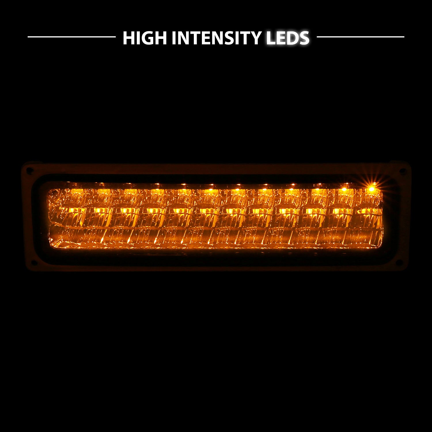 CHEVY FULLSIZE/BLAZER/SUBURBAN/SIERRA/YUKON 88-98 PARKING LED LIGHTS SMOKE