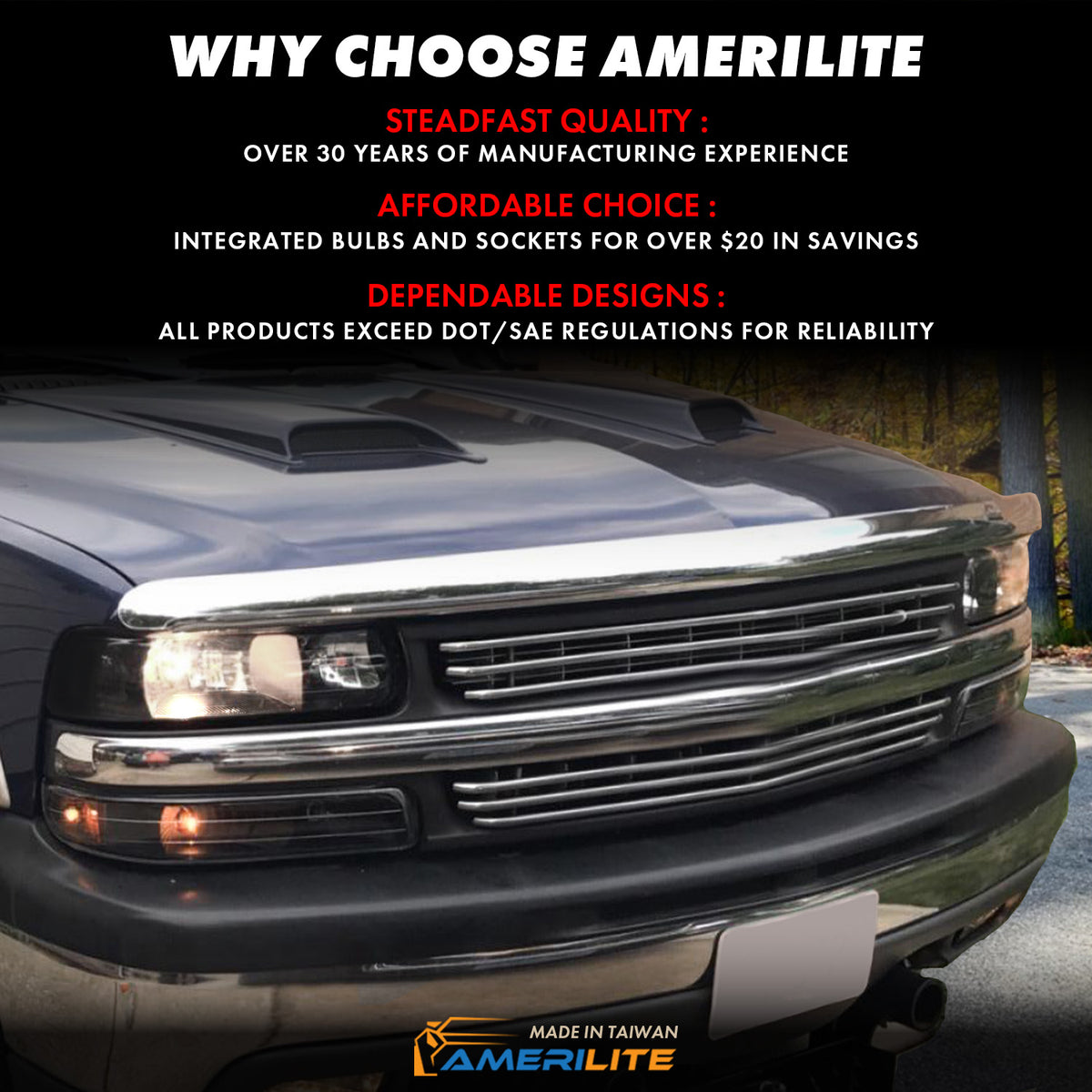 CHEVY SILVERADO 99-02 BLACK HEADLIGHTS