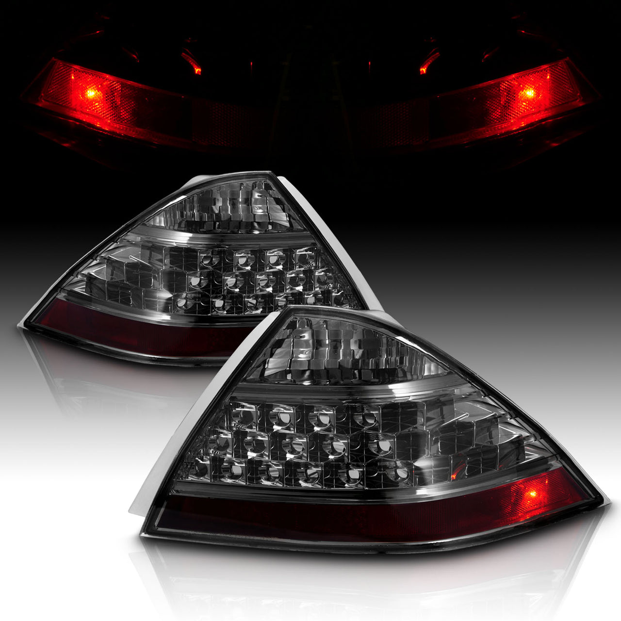 HONDA ACCORD 06-07 4DR TAIL LIGHTS SMOKE (NO LED KIT)