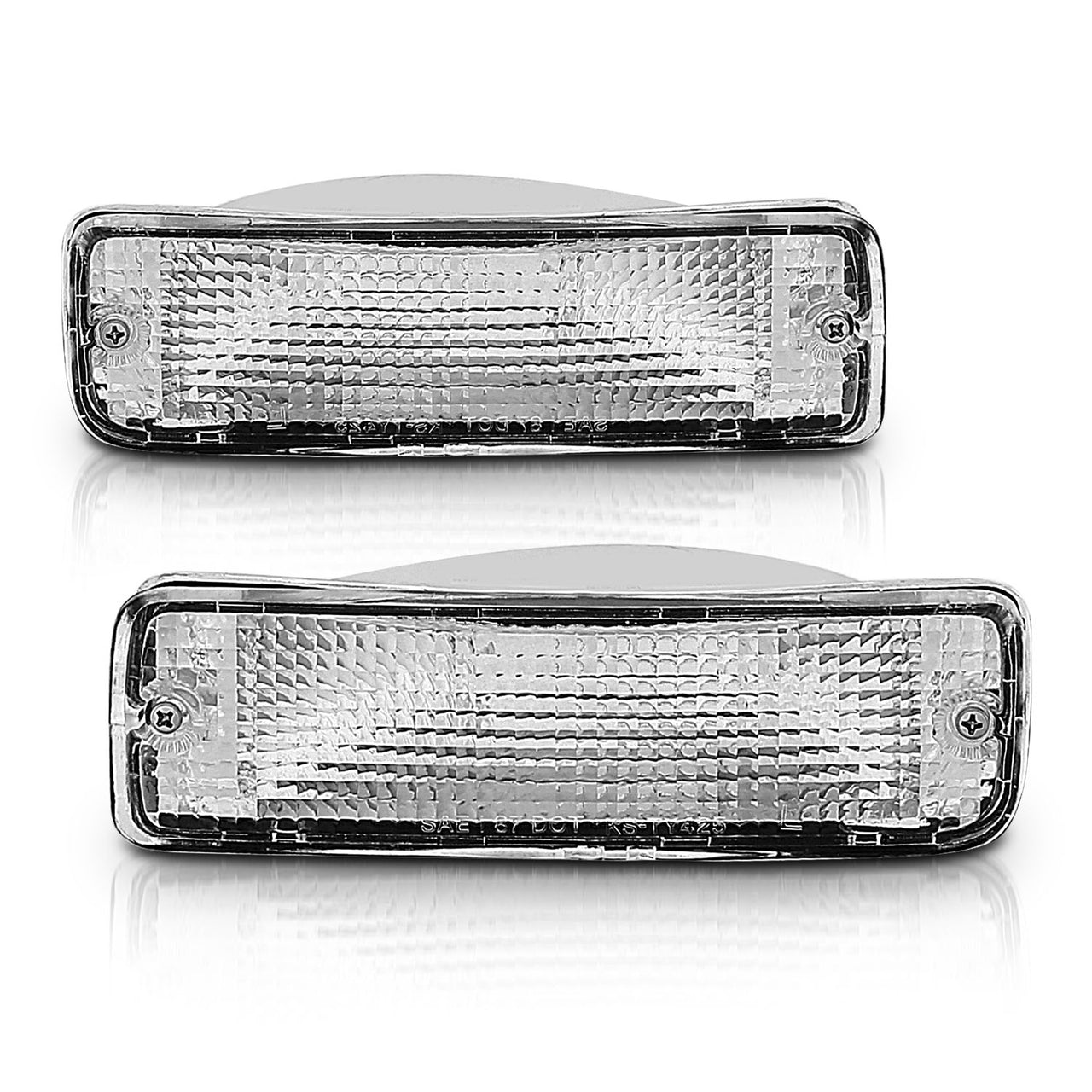TOYOTA PICKUP 89-95 BUMPER LIGHTS CLEAR