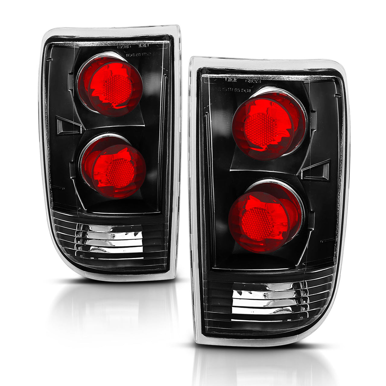CHEVY BLAZER 95-00 TAIL LIGHTS BLACK