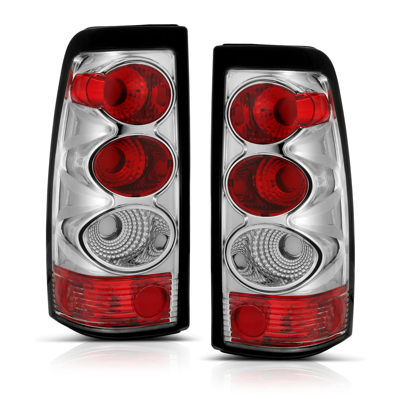 CHEVY SILVERADO 03-06 TAIL LIGHTS CHROME