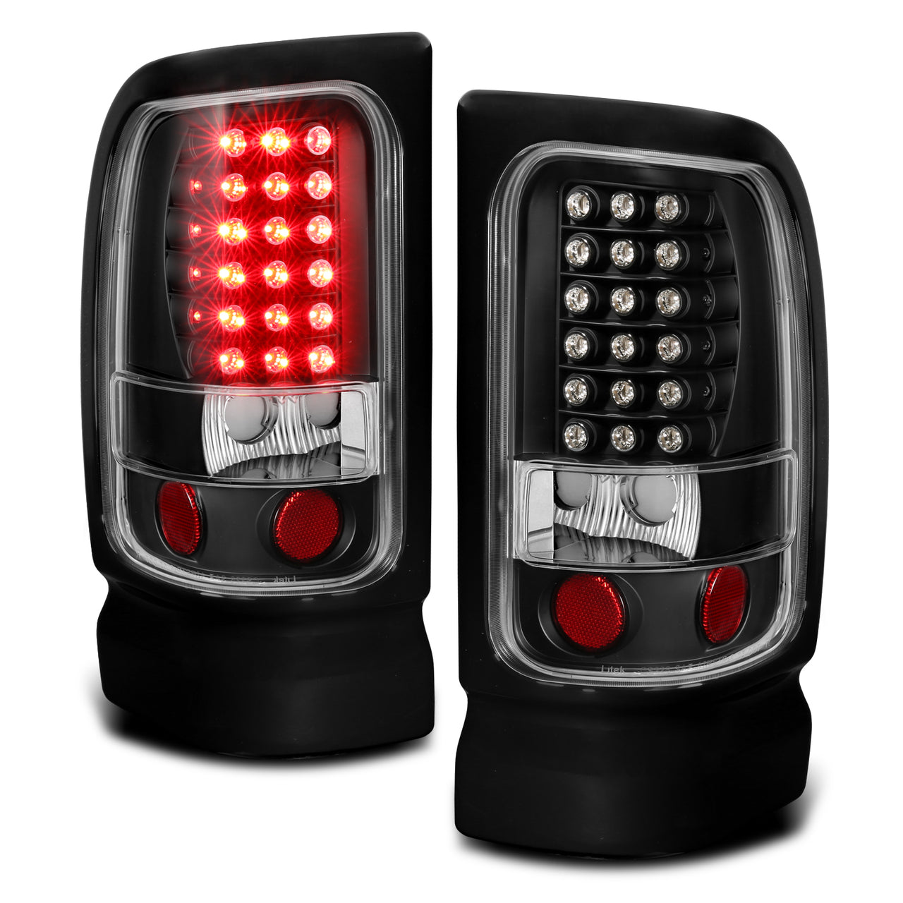 DODGE RAM 94-01 LED TAIL LIGHTS BLACK
