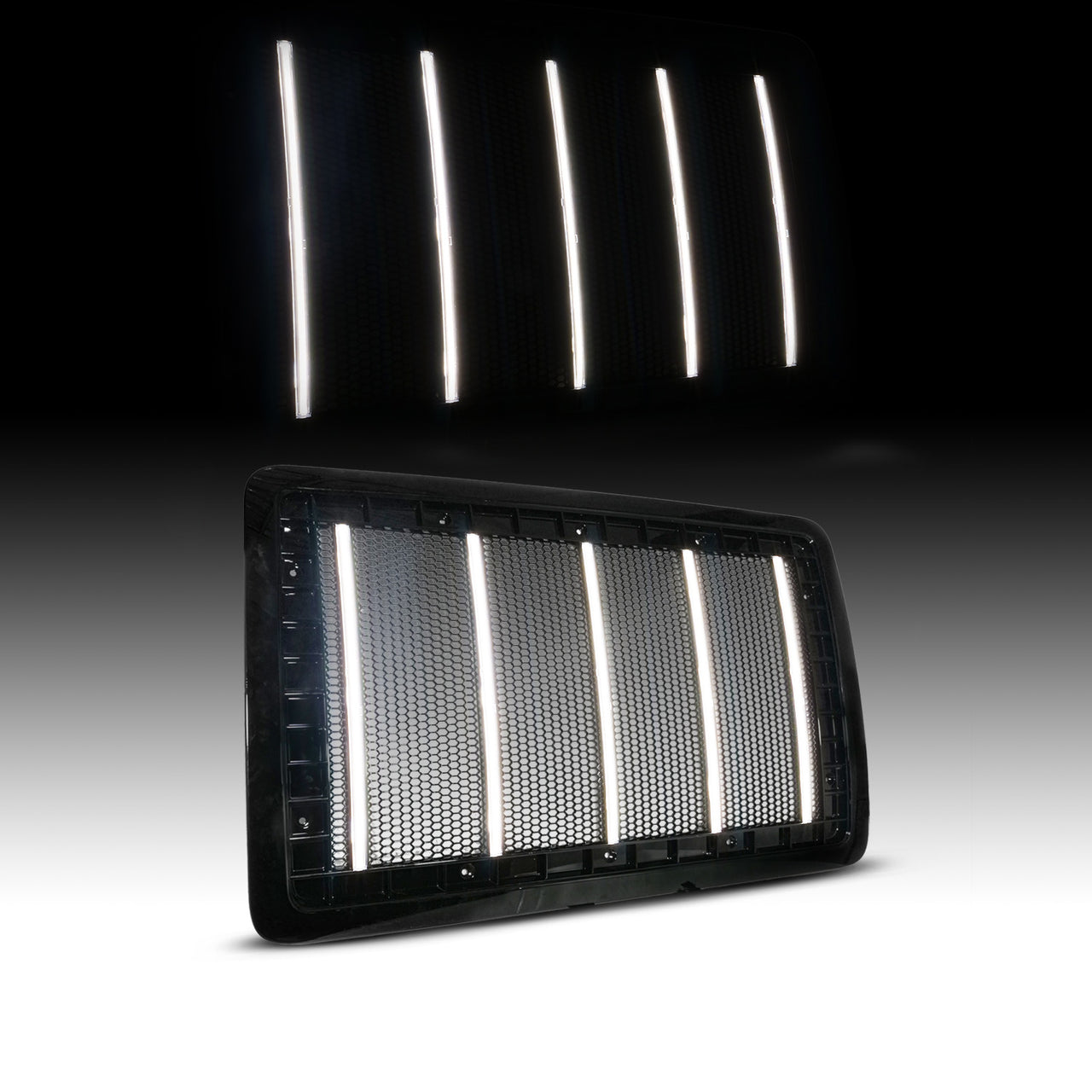 VOLVO VLN 04-17 GRILLE LIGHTS BLACK (LIGHT BAR) (INITIATION FEATURE)