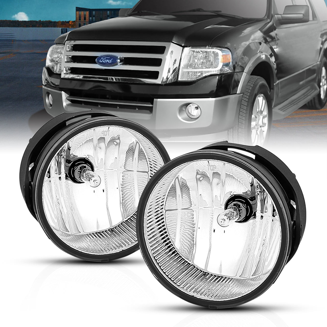 FORD EXPEDITION 08 UP FOG LIGHT CLEAR