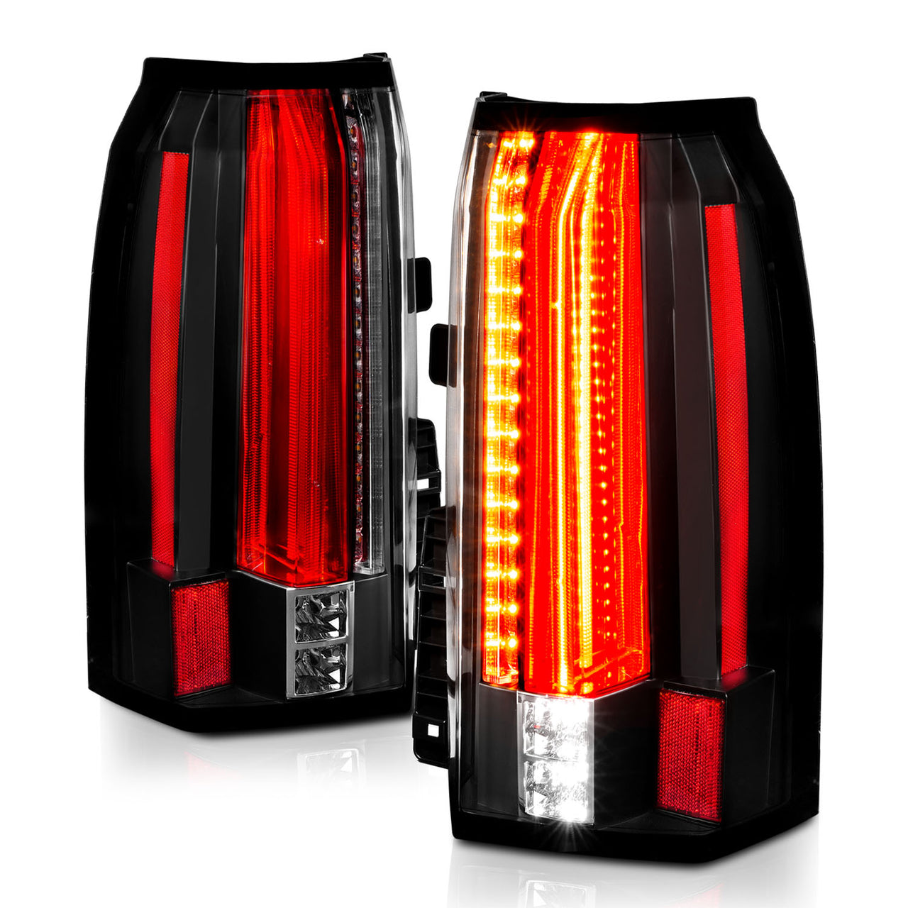 GMC YUKON/YUKON XL 15-17 LED TAIL LIGHTS BLACK