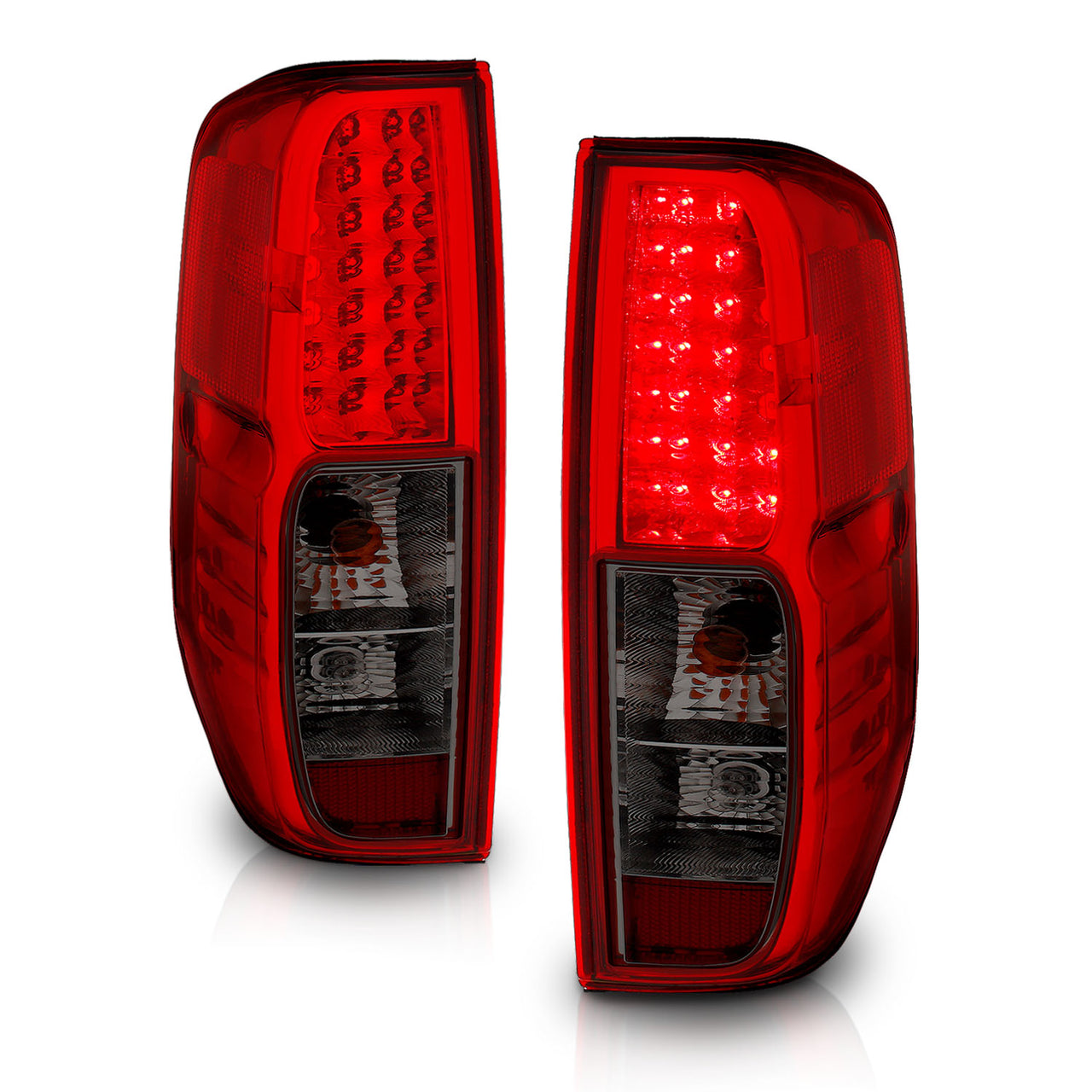 NISSAN FRONTIER 05-08  LED TAIL LIGHTS RED/SMOKE