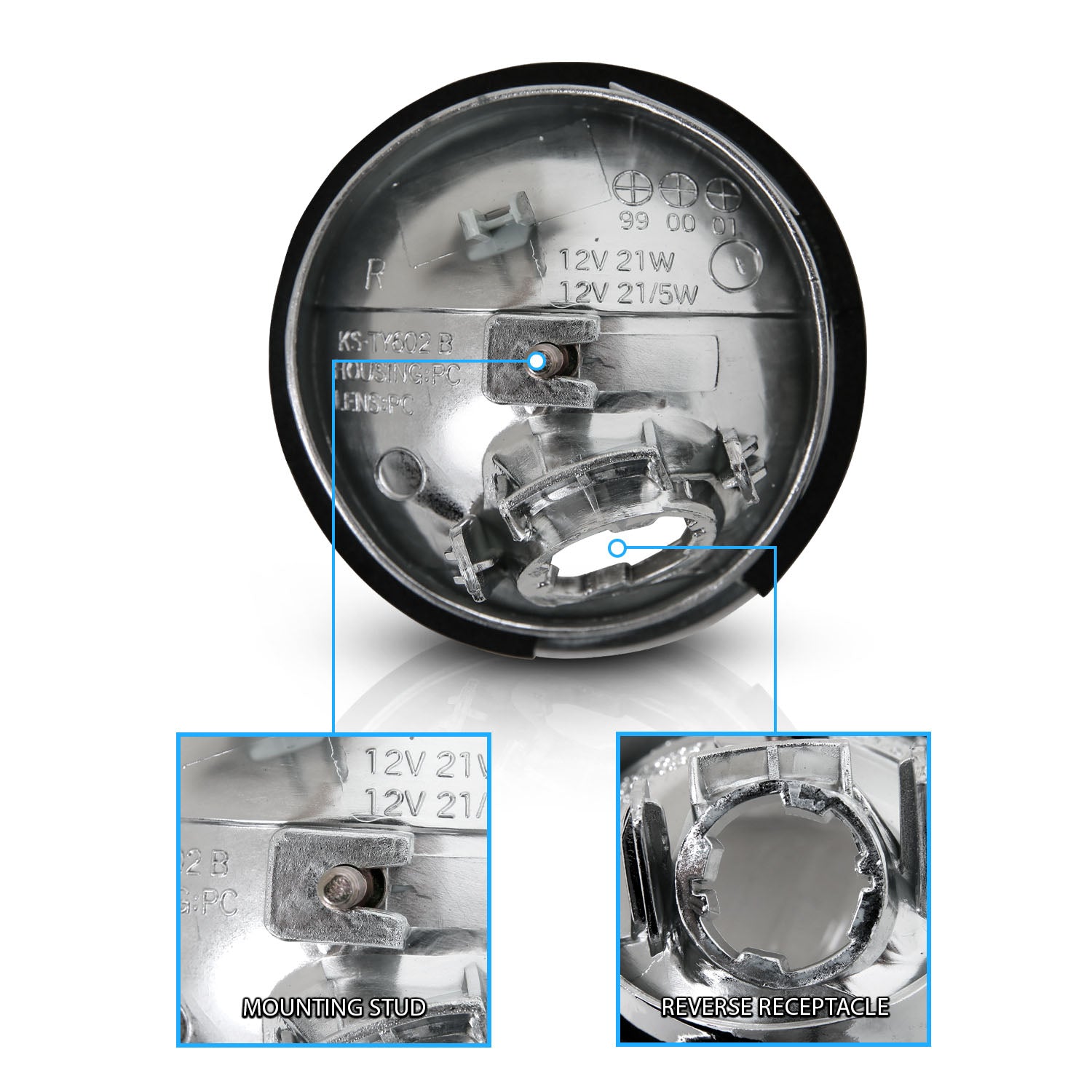LEXUS IS-300 98-02 TRUNK LIGHT CLEAR