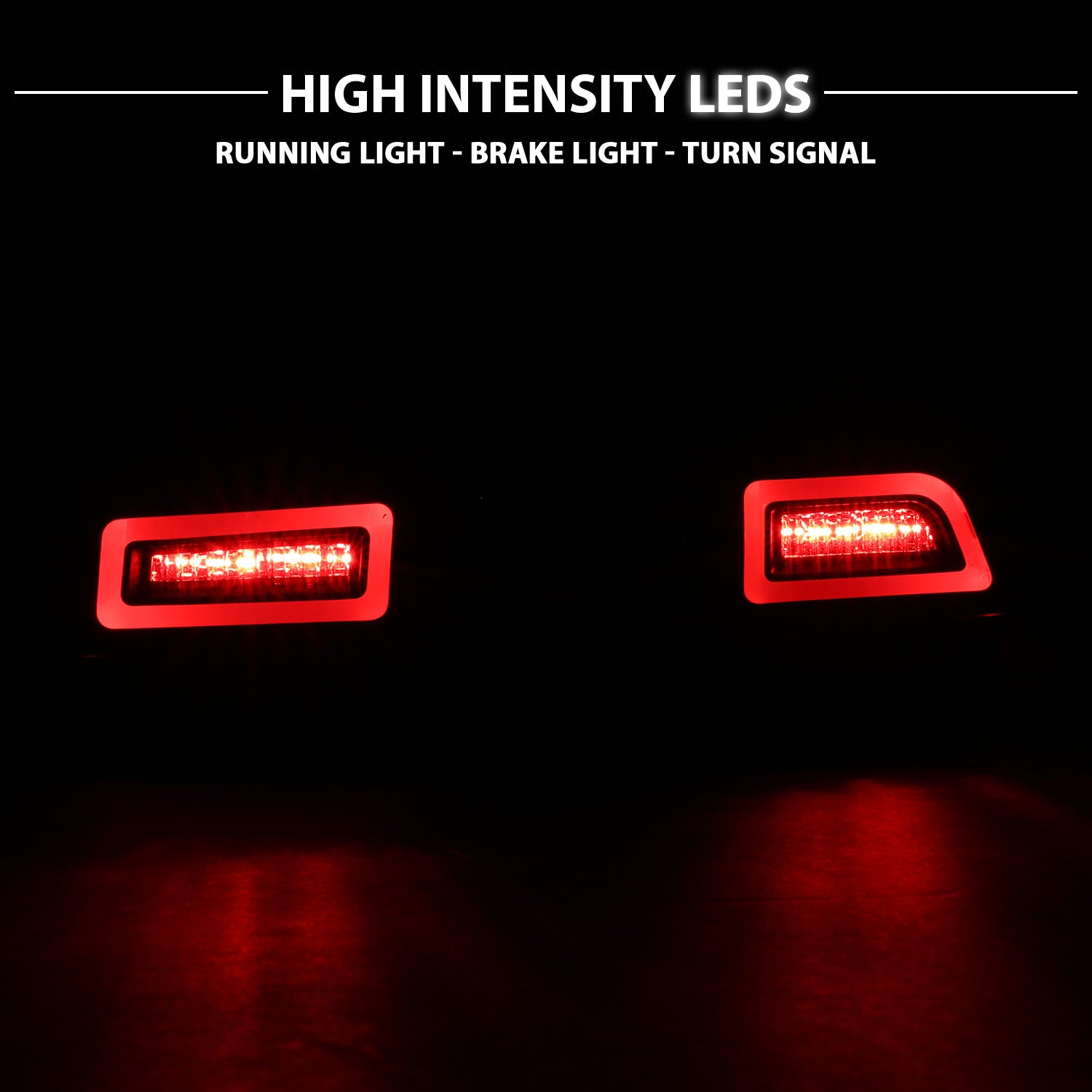 CHEVY CAMARO 14-UP LED TAIL LIGHTS SMOKE
