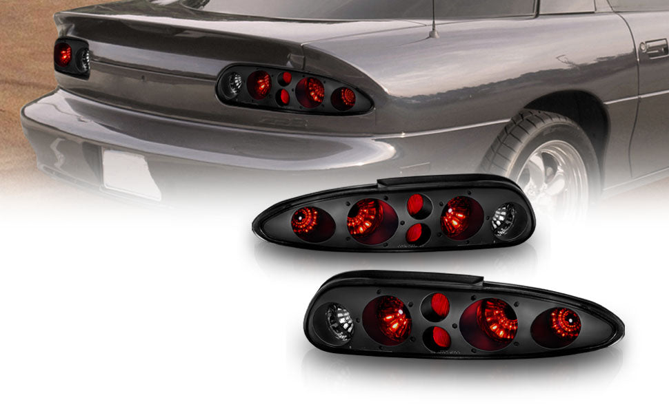 CHEVY CAMARO 93-01 TAIL LIGHTS DARK SMOKE