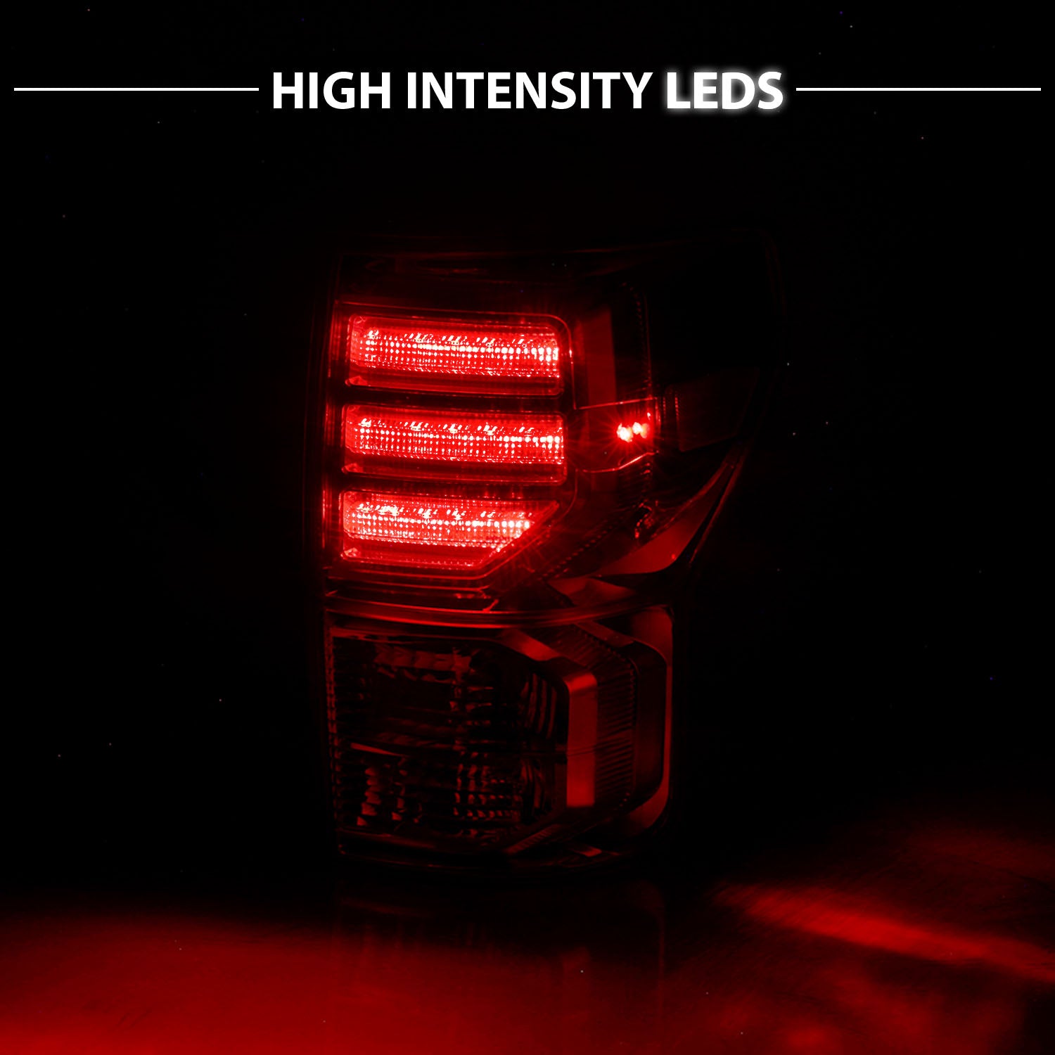TOYOTA TUNDRA 07-11 LED TAIL LIGHTS RED/CLEAR G2
