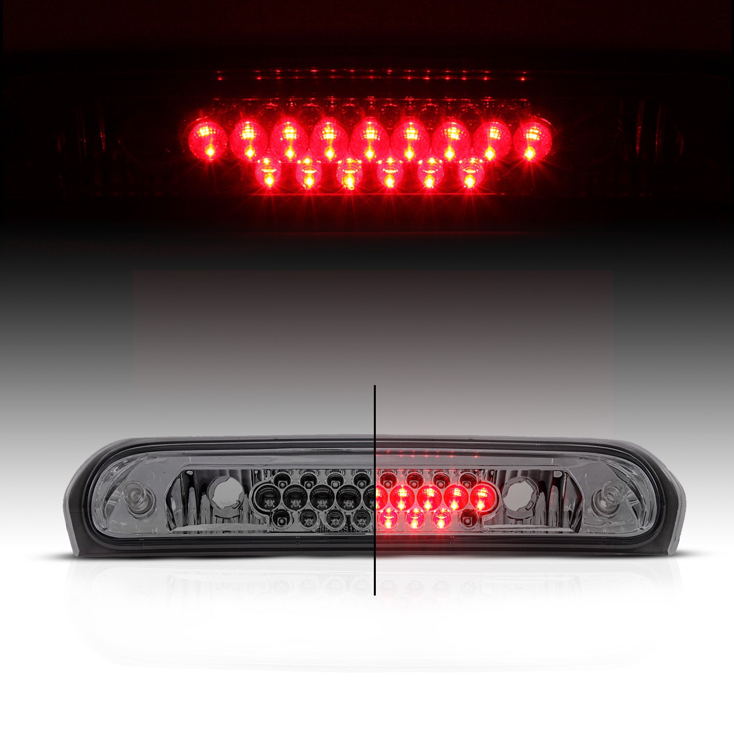 DODGE RAM 02-08 LED 3RD BRAKE LIGHT SMOKE