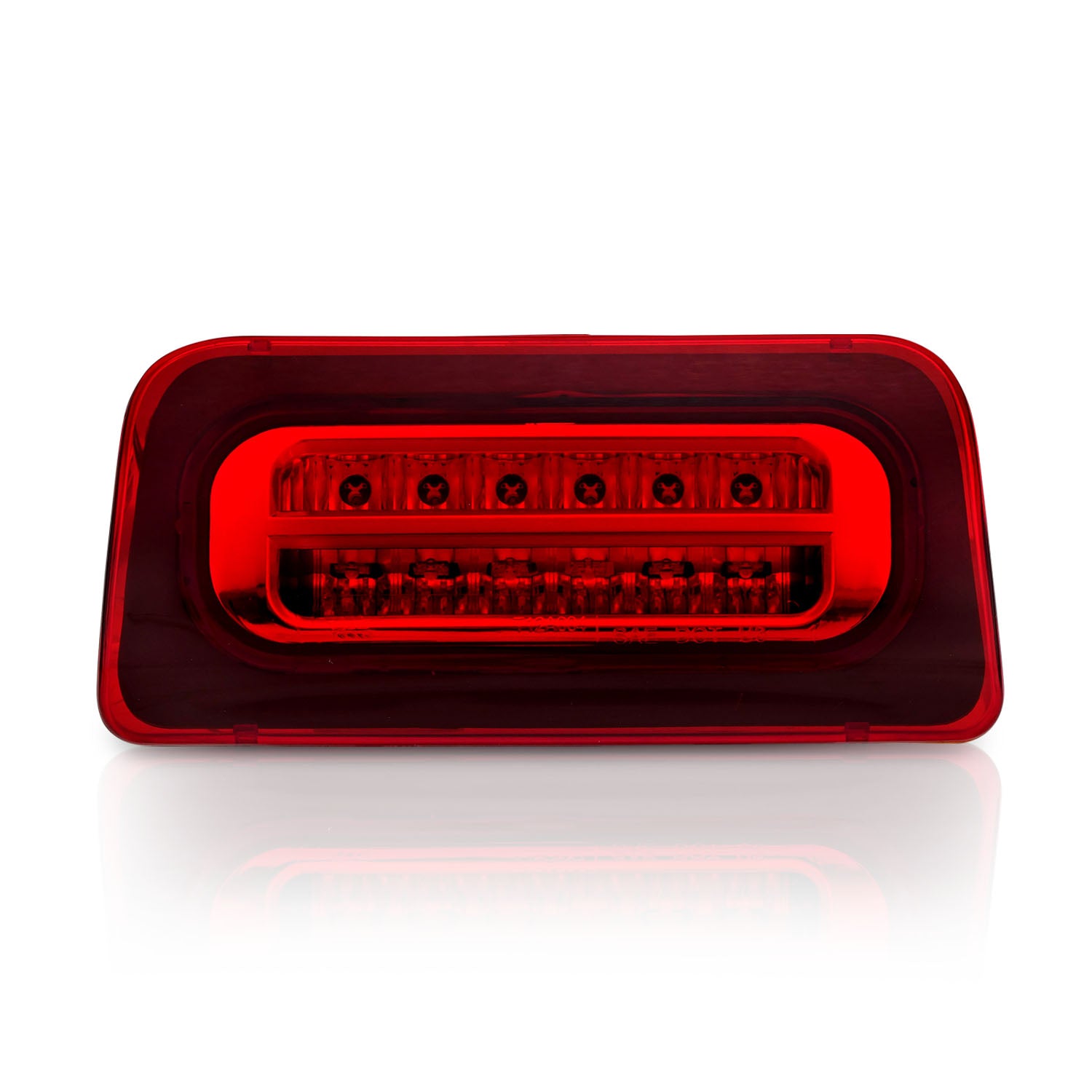 CHEVY S-10/GMC SONOMA 94-04 LED 3RD BRAKE LIGHT ALL RED (ONLY FOR STANDARD CAB MODEL)