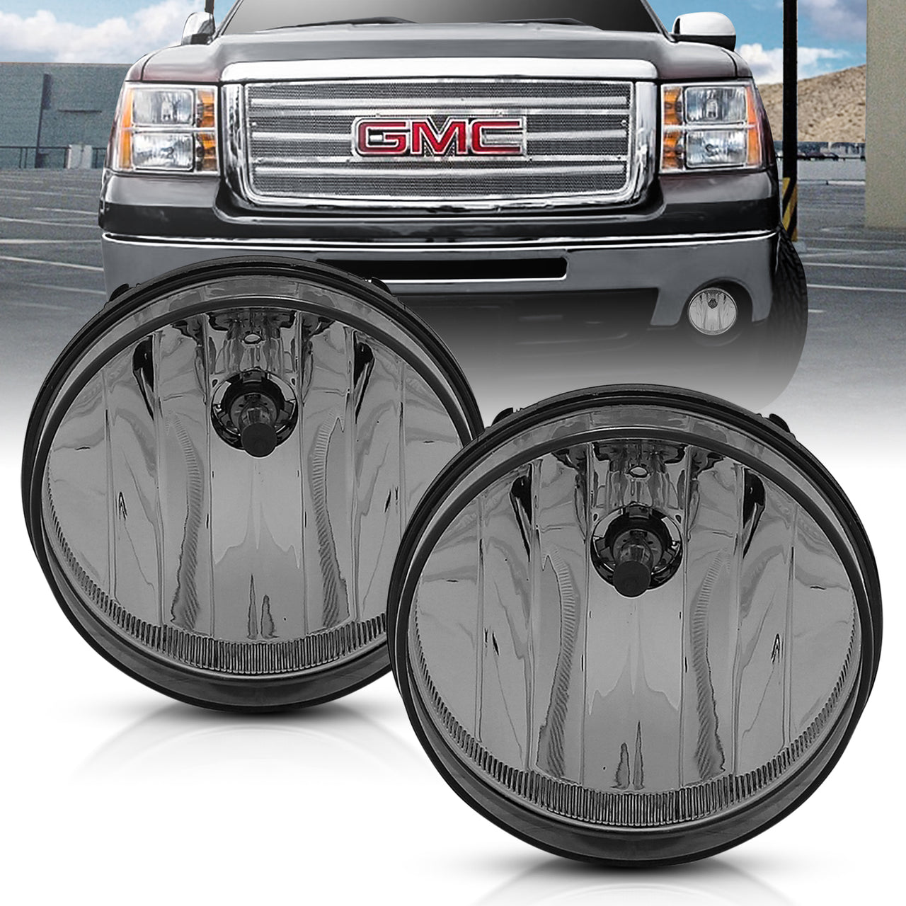 GMC SIERRA 11-13  FOG LIGHTS SMOKE