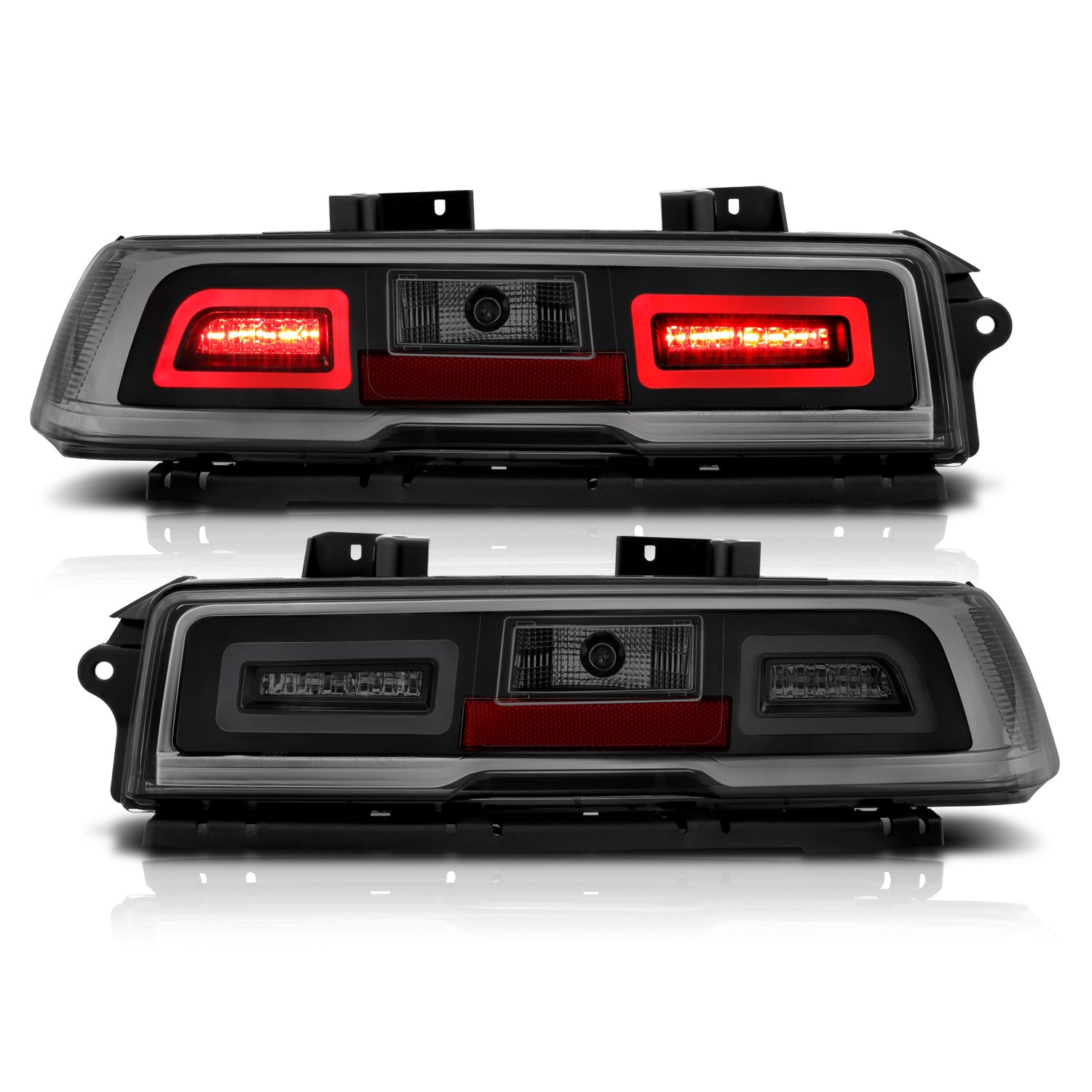 CHEVY CAMARO 14-UP LED TAIL LIGHTS SMOKE