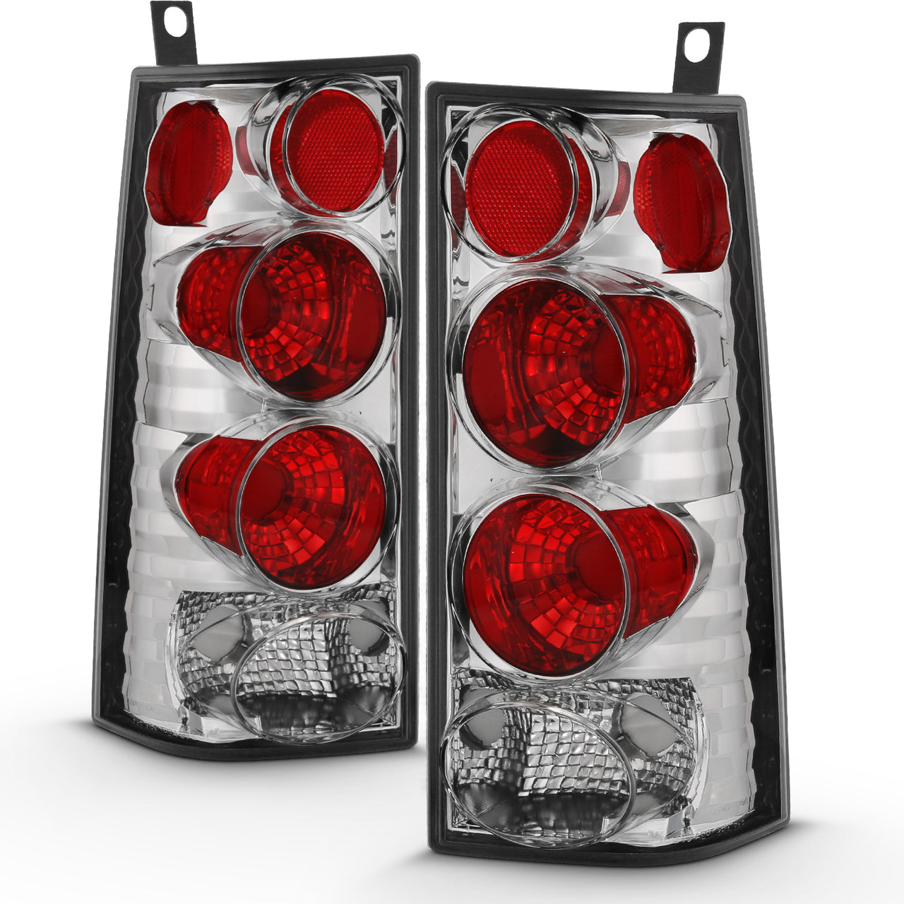 GMC SAVANA 96-02 TAIL LIGHTS CHROME