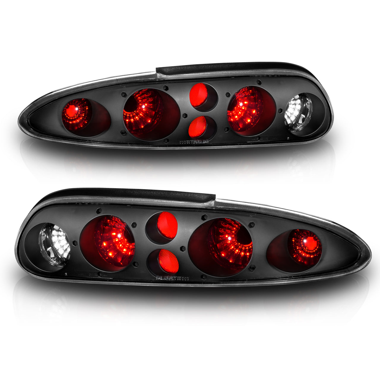 CHEVY CAMARO 93-01 TAIL LIGHTS BLACK