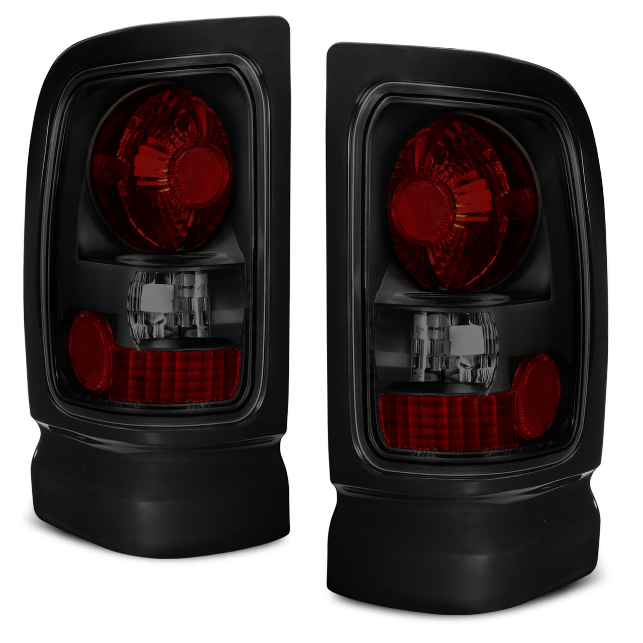 DODGE RAM 94-01 TAIL LIGHTS DARK SMOKE