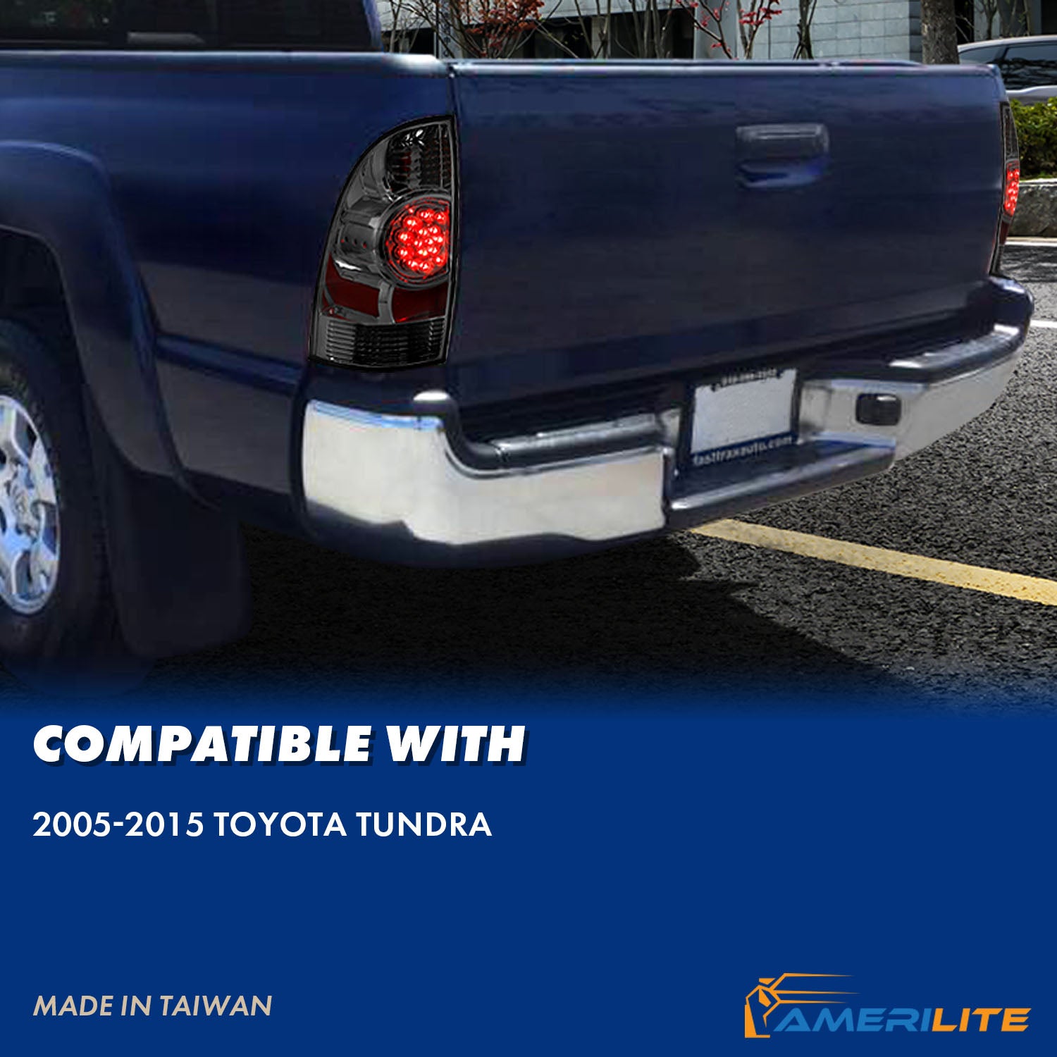 TOYOTA TACOMA 05-06 LED TAIL LIGHTS SMOKE