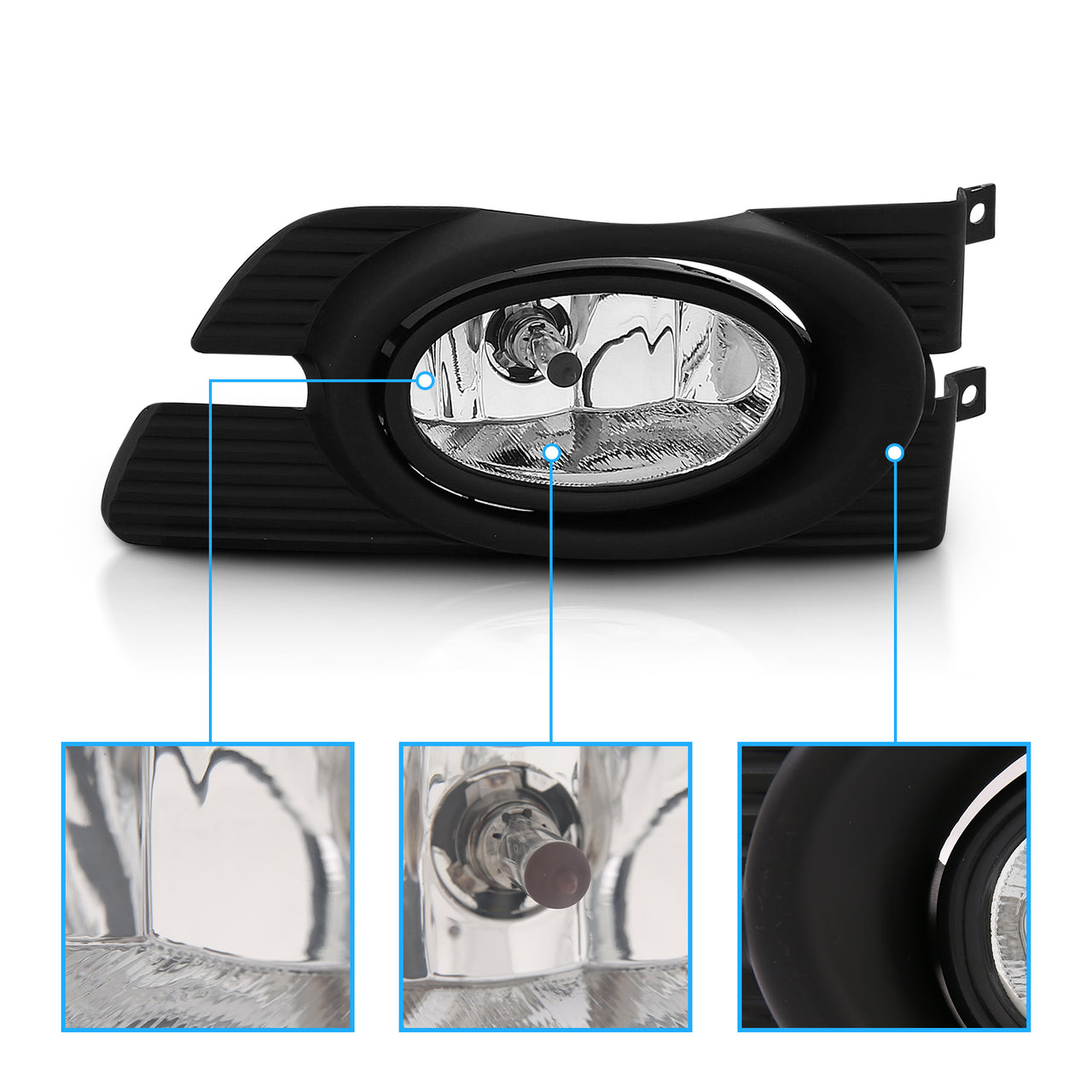 LED FOG LIGHTS(W/O BEZEL AND BRACKET) FOR MANY NISSAN CARS