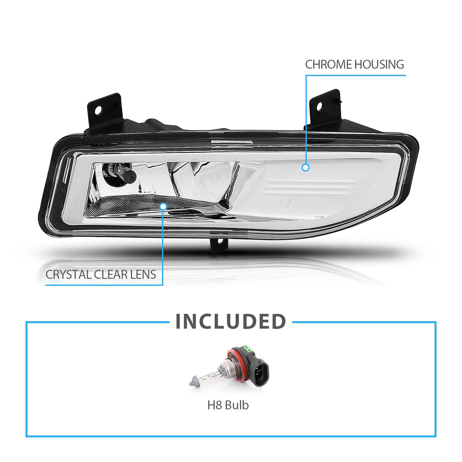 NISSAN VERSA NOTE 2017-UP FOG LIGHTS