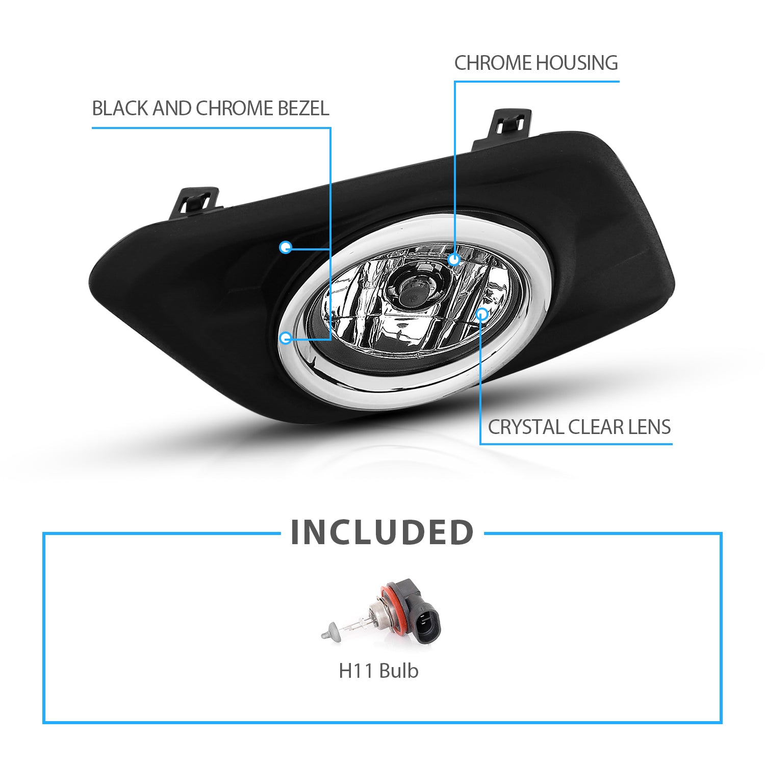 NISSAN ROGUE/X-TRAIL 14 UP FOG LIGHTS