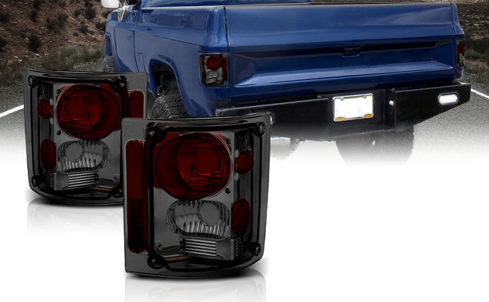 CHEVY FULLSIZE 73-87 TAIL LIGHTS SMOKE