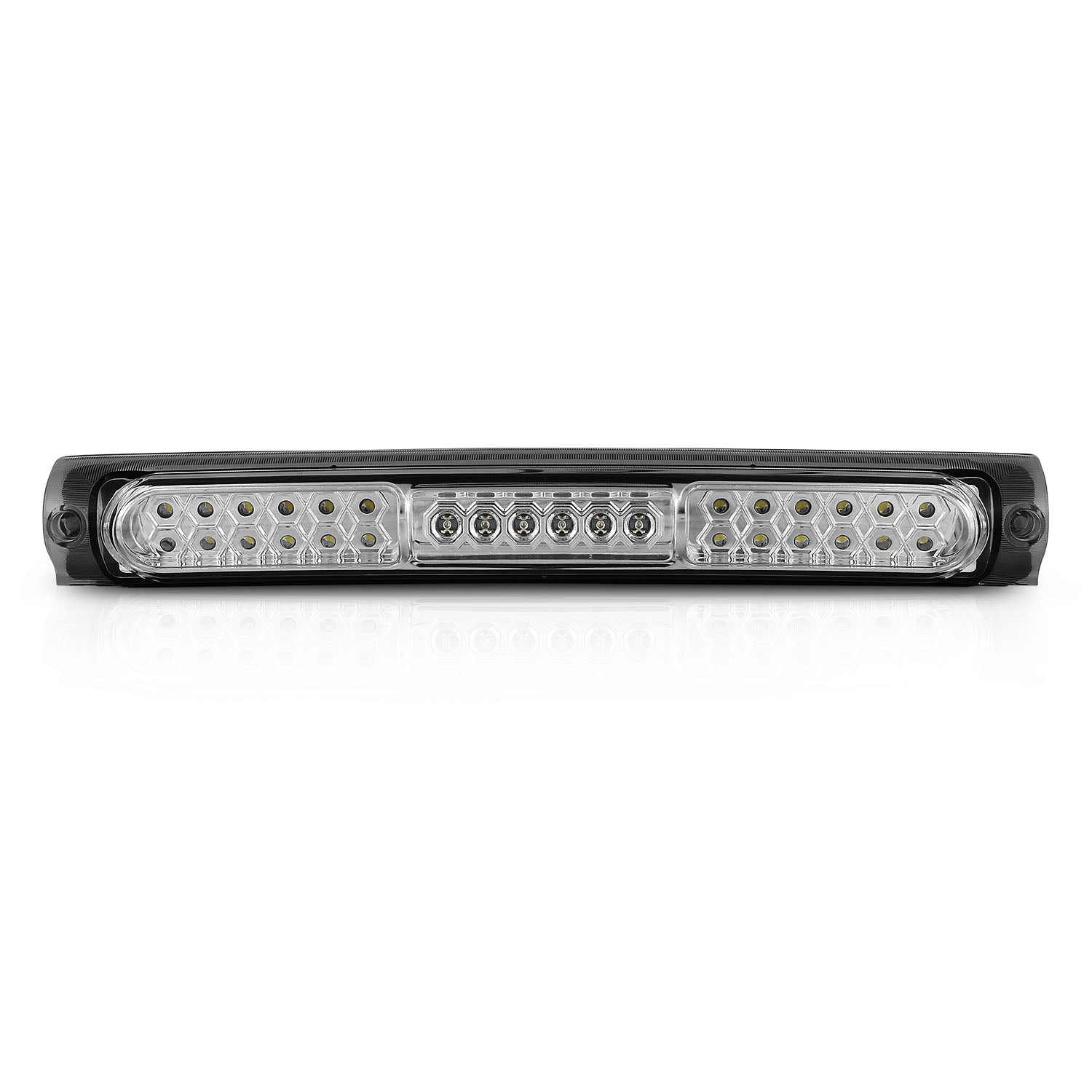 FORD F-150 97-03 LED 3RD BRAKE LIGHT ALL CHROME (W/ CARGO LIGHTS)