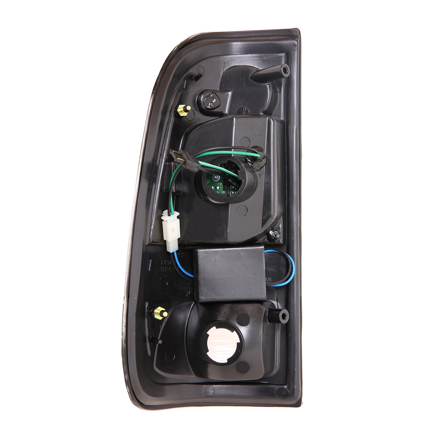 FORD F-150 97-03 LED TAIL LIGHTS BLACK
